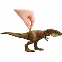 Jurassic World Dominion Extreme Damage T Rex Mattel - Hunter Collectibles