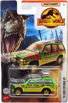Jurassic World Set de 4 vehiculos Matchbox en internet