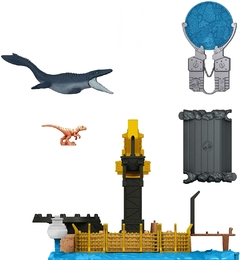 Imagen de Jurassic World Dominion Mosasaurus Mini Playset Mattel