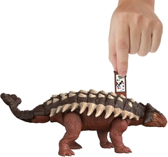 Jurassic World Dominion Roar Strikers Ankylosaurus Mattel - comprar online