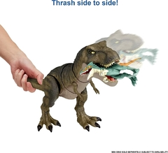Jurassic World Dominion T Rex Trash and Devour Mattel - tienda online