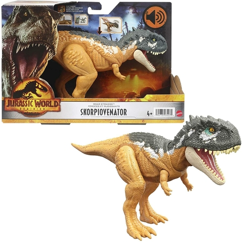 Jurassic World Dino Escape: Allosaurus (alossauro) (Verde Oliva) Roar  Attack (c/ som e movimentos) - Mattel (pronta entrega! ) em Promoção na  Americanas