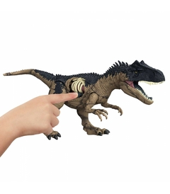 Jurassic World Dominion Battle Damage Allosaurus Mattel en internet