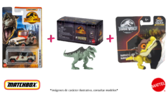Jurassic World Mattel GIFT SET X3 Mattel Envio Gratis!