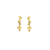 (US 1.15110) Distintivo de Metal Médico Dourado - Gola