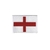 (US 1.341128FC) Patch Bordado com Fecho de Contato Bandeira Inglaterra