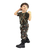 (US 1.6201) Calça Camuflada Infantil com Elástico - Elite - Artigos Militares | Camping | Sobrevivência | Aventura - Loja Militar