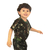 (US 1.080) Camiseta Infantil Camuflada - Elite - comprar online