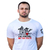 (US 1.1110196) Camiseta Estampada Airsoft Like Branca - Bravo
