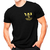 (US 1.001989) Camiseta Militar Estampada Airborne Commandos | Preta - Atack