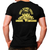 (US 1.001989) Camiseta Militar Estampada Airborne Commandos | Preta - Atack na internet