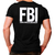 (US 1.001984) Camiseta Militar Estampada FBI | Preta - Atack - comprar online