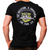 (US 1.001992) Camiseta Militar Estampada Spetsnaz Brasão | Preta - Atack