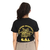 (US 1.001910001) Camiseta Feminina Militar Baby Look Estampada CSI | Preto - Atack - loja online