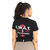(US 1.001910002) Camiseta Feminina Militar Baby Look Estampada SWAT | Preto - Atack na internet