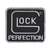 (US 1.341306FC) Patch Bordado com Fecho de Contato Glock Perfection
