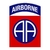 (US 1.322) Adesivo Airborne - Elite