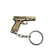 (US 1.12339DR) Chaveiro Pistola Glock Dourado - comprar online