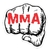 (US 1.327) Adesivo MMA Mão - Elite