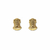 (US 1.15104) Distintivo de Metal Engenharia Dourado - Gola - comprar online