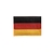 (US 1.341132FC) Patch Bordado com Fecho de Contato Bandeira Alemanha