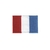 (US 1.341134FC) Patch Bordado com Fecho de Contato Bandeira França