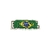 (US 1.341264FC) Patch Bordado com Fecho de Contato Brasil Efeito - comprar online