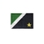 (US 1.34172FC) Patch Bordado com Fecho de Contato Bandeira Mato Grosso do Sul