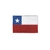(US 1.341144FC) Patch Bordado com Fecho de Contato Bandeira Chile
