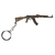 (US 1.12317DR) Chaveiro Metal AK-47 Dourado - comprar online
