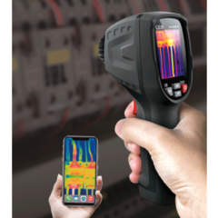 Câmera Termográfica com Bluetooth -20°C a 380°C - DT-870 - CEM - HEPTA Instrumentos de Medição e Controle