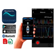Luxímetro Profissional com Bluetooth - DT-92 - CEM na internet