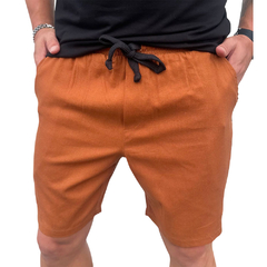 Shorts Linho BG Orange