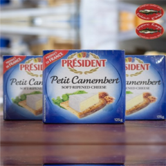 Queijo Camembert PRESIDENT Caixa 125g