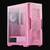 GABINETE GAMER XPG STARKER AIR PINK MID-TOWER ARGB COOLER 120MM - comprar online