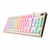 TECLADO MECANICO VSG QUASAR WHITE RGB en internet