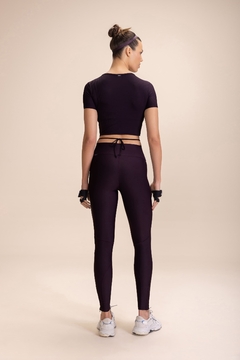 CAMISETA LIVE CROPPED RIBBED VELVET - Forza Moda Fitness