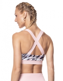 TOP VESTEM VANESSA ZEBRA ABSTRATA - comprar online