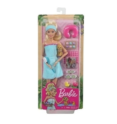Muñeca Barbie Día De Spa Con Accesorios Articulada