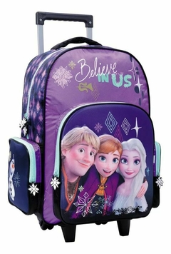 Mochila Frozen Believe Carro 18"