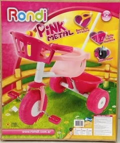 Triciclo Pink Metal