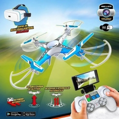 Spy Drone Con Lentes Realidad Virtual Y Control Remoto Xtrem - tienda online