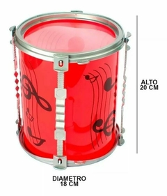 Tambor Musical First Band Azul - comprar online