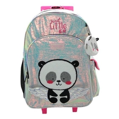 Mochila Metalizada Panda Carro - comprar online