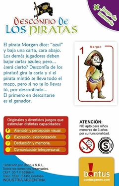 Cartas Desconfío De Los Piratas Bontus - comprar online