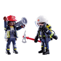 Duo Pack Bomberos Playmobil - comprar online