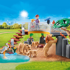 Recinto de Leones Playmobil - comprar online