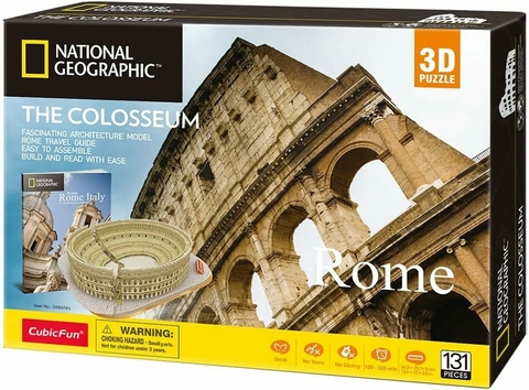 Puzzle 3D El Coliseo Roma 131Pz Cubic Fun