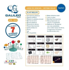 Juego De Ciencias Sistema Solar Galileo - tienda online