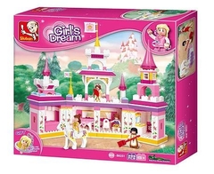 Sluban Girl's Dream Castillo Mágico Simil Lego 385 Piezas